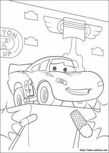 Coloriage CARS FLASH McQUEEN