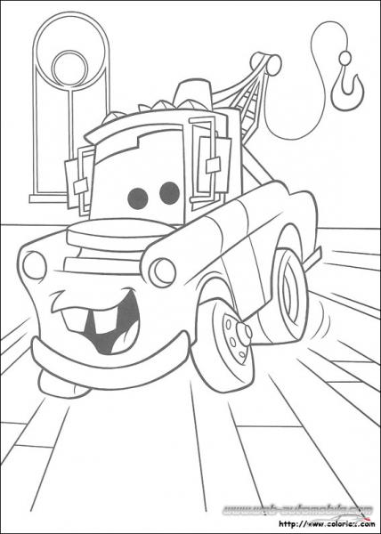 Coloriage CARS MARTIN