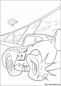 Coloriage CARS FLASH McQUEEN