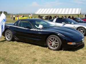 Corvette 5 noir latÃ©ral