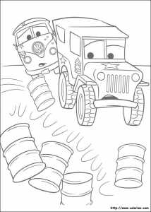 Coloriage SERGENT et FILLMORE