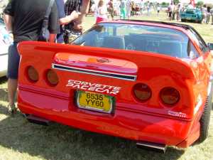 Corvette 4 Pacecar arriÃ¨re